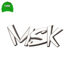Best MSK 3d puff Embroidery logo for Cap,logo Embroidery, Embroidery design, logo Nike Embroidery