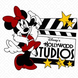 Hollywood studios SVG, easy cut file for Cricut, Layered by colour