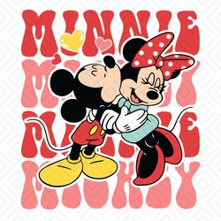 Disney Mickey Minnie Mouse Love Couple PNG
