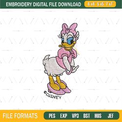 Disney Daisy Duck Embroidery File