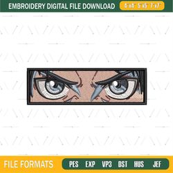 Naruto Patch Sasuke Eyes Anime Embroidery File png