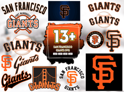 13 Files San Francisco Giants Svg Bundle, Giants Baseball Svg