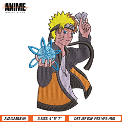 Anime Embroidery Naruto design