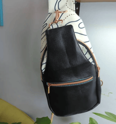 Sling Bag SEWING PATTERN, Digital File, VIDEO, Retro Style Sling Bag, Unisex Crossbody Bag pattern, Men's Bag, pdf-1514