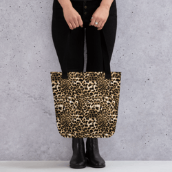Leopard Print Animal Skin Pattern Tote bag