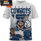 Dallas Cowboys x Super Mario Champions Cool T-Shirt, Unique Cowboys Gift - Best Personalized Gift & Unique Gifts Idea.jpg