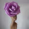giant vertical rose on hairband Lavender flower fascinator headband for wedding guest,.jpg