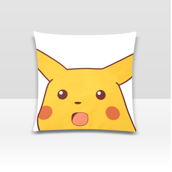 Surprised Pikachu Meme Pillow Case.png