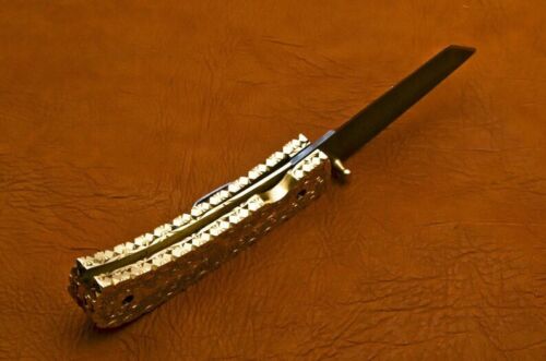 Pocket Knife, Survival knife, folding Knife, hunting knife, pocket knive, Handmade Knife, Gift for Father 5.jpg
