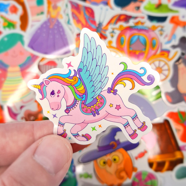 Princess-Stickers-Pack-Cartoon-Stickers-Elf-stickers-Fairy-Tale-Stickers-Funny-Stickers-Laptop-Stickers-6.png