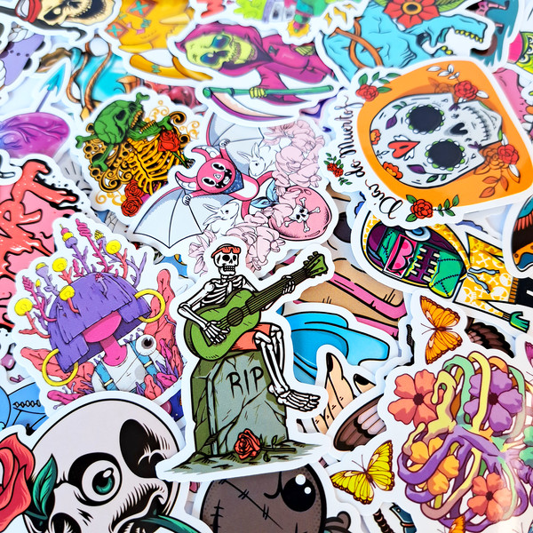 Gothic-Skeleton-Stickers-Cute-Skull-Stickers-Teenage-Stickers-Pack-Ghost-Decals-Laptop-Decals-Luggage-Decals-10.png