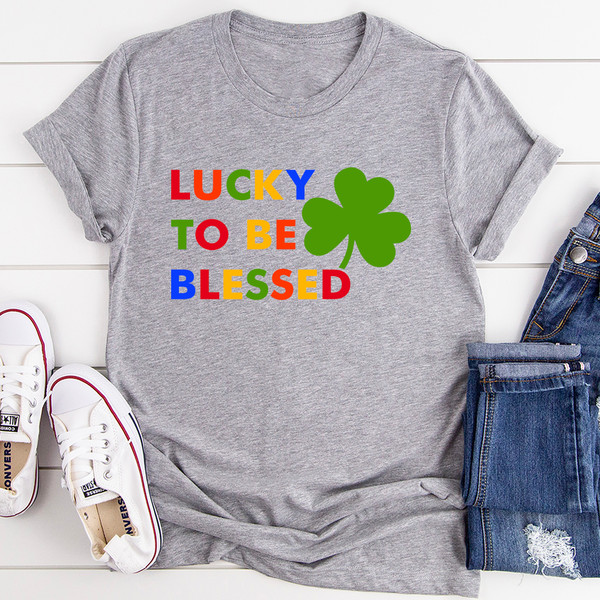 Lucky To Be Blessed Tee (2).jpg