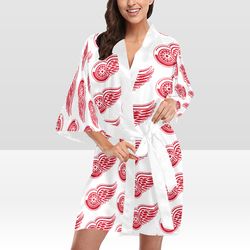 Detroit Red Wings Kimono Robe