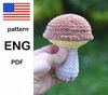 crochet mushroom pattern