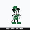 Mickey mouse st. patricks day Svg