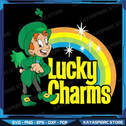 Lucky Charms shirt Lucky Leprechaun St Patricks Day Rainbow Png, St Patrick's Day Png, St Patricks Day Rainbow