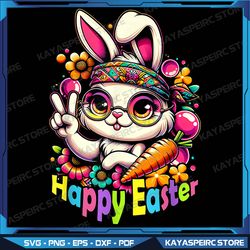 Happy Easter Bunny Png Sublimation Design, Easter Png, Happy Easter Png, Easter Bunny Png,Easter Day Png,Digital Downloa