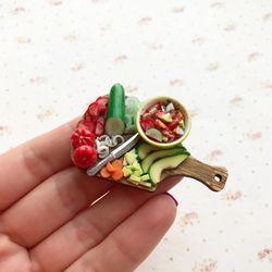 Magnet Miniature Vegetables Board Charcuterie