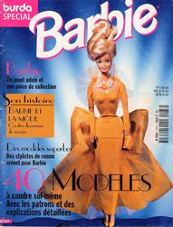 PDF Barbie Dolls 11-1/2" Vintage Sewing Pattern / French Format PDF