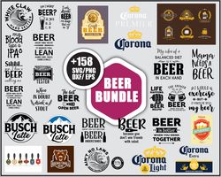 Beer Bundle SVG, Beer SVG, Alcohol SVG, Beer Quote SVG, PNG DXF EPS File