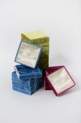 Jewelry Display Box Storage Velvet Box Vintage Style Handmade Antique Engagement Wedding Proposals Temple