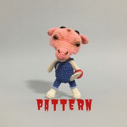 Baby creepy doll PDF crochet pattern, horror doll, creepy cute doll