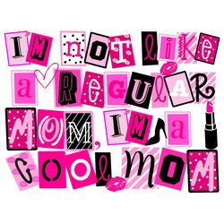 I Am A Cool Mom Svg, Mother's Day Svg, Retro Mother's Day Svg, Pink Svg