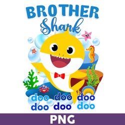 Brother Shark Png, Shark Png, Shark Family Png, Shark Birthday Png, Shark Party Png, Brother Png, Shark Png - Download