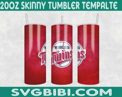 Minnesota Twins Tumbler Wrap, Baseball Tumbler Wrap Png, 20oz Tumbler Wrap, MLB Tumbler PNG, Minnesota Twins Tumbler Png