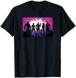 Marvel Guardians of the Galaxy Vol. 3 Pop Silhouette Shot T-Shirt