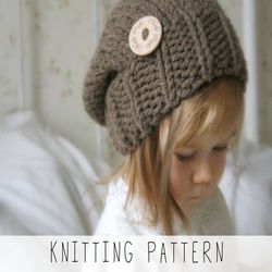knitting pattern easy chunky hat knitting pattern x knit hat pattern x easy slouch hat pattern x winter hat