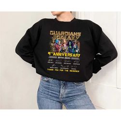 Guardians of the Galaxy Shirt | Guardians of the Galaxy Anniversary Shirt | Thank You For The Memories | Star Lord Rocke