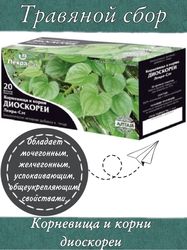 Dioscorea Caucasian rhizomes with roots 1.5 gr 20 pcs. filter bags