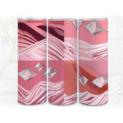 Tiled Frame Digital Art Print, Sublimation, Straight Skinny 20 oz Tumbler Wrap, Fabrics, Wall Art, POD, Instant Download
