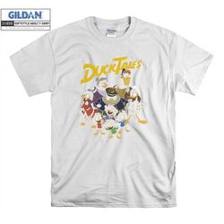 Disney DuckTales Group Shot Logo T shirt Hoodie Hoody T-shirt Tshirt S-M-L-XL-XXL-3XL-4XL-5XL Oversized Men Women Unisex