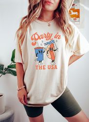 Party In The USA Shirt,4th of July Shirt,Family Matching Shirt,Funny 4th Of July Shirt,Independence Day Shirt,4th July G