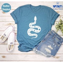 Snake T Shirt , Reptile Shirt, Pet Lover Gift, Gift For Brother Sister, Animal Lover, Hiking Shirt, Kawaii Snake Shirt,