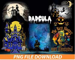 Halloween Haunted House SVG, Scrapbook SVG, Commercial use, Halloween Spooky PNG, Halloween Spooky Svg