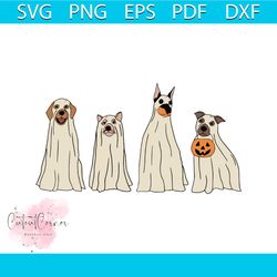 Funny Halloween Dog SVG Spooky Season SVG Cutting Digital File