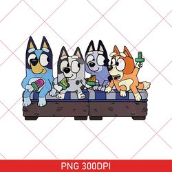 Bluey Friends PNG, Bluey Birthday Party PNG, Bluey Character PNG, Bluey Heeler Family PNG, Bluey Toddler Gift PNG