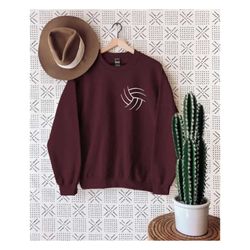 Unisex, Volleyball Sweatshirt, Women's Volleyball Sweatshirt , Beach Volleyball Clothing, Gift For Volleyball Player, Vo