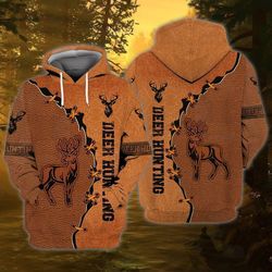 Deer Hunting Hunter For Men And Women Give 3D Hoodie Zip Hoodie Y97