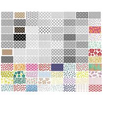 190 Pattern SVG Bundle, Pattern designs, Vector patterns, Digital Pattern file, Instant download, Perfect gift
