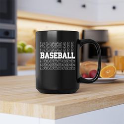 Baseball Mug, Baseball Coffee and Tea Gift Mug, Baseball Gift, Baseball Gift Mug, Spo