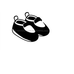 Baby Girl Shoes Clipart Image Digital, Baby Shower Gift, Clip Art PNG Digital File, Personal Use Only