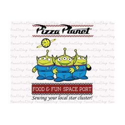 Pizza Pl anet SVG, Story about Toys SVG, Green Aliens Svg, Foods and Drinks Svg, Pizza Box Party Svg, Pizza Restaurant S