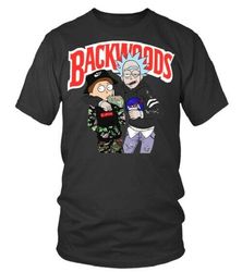 Backwoods With Rick And Morty Men&8217s T-Shirt