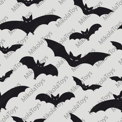 SEAMLESS pattern bats/ Digital pattern bats/ Scrapbook paper bats/ Halloween bats/ Clip art/ Bat fabric/ Digital bats
