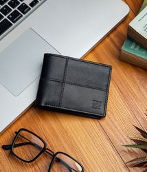 Leather Wallet for Men In Black Color