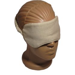 Hemp sleep mask Mask made with natural fabric and filler